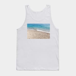 Sea and pebbles Tank Top